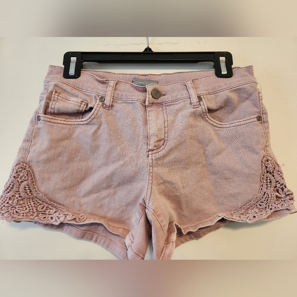 New York & Company Shorts Pink Size 4 - Picture 1 of 3